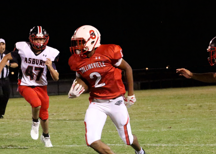 PREP FOOTBALL: Collinsville 40, Asbury 19
